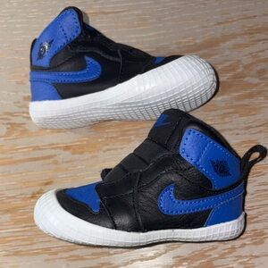Jordan Black and Blue Baby Walkers